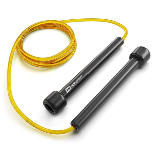 Скакалка  Hop-Sport Crossfit HS-P025JR yellow - фото №3